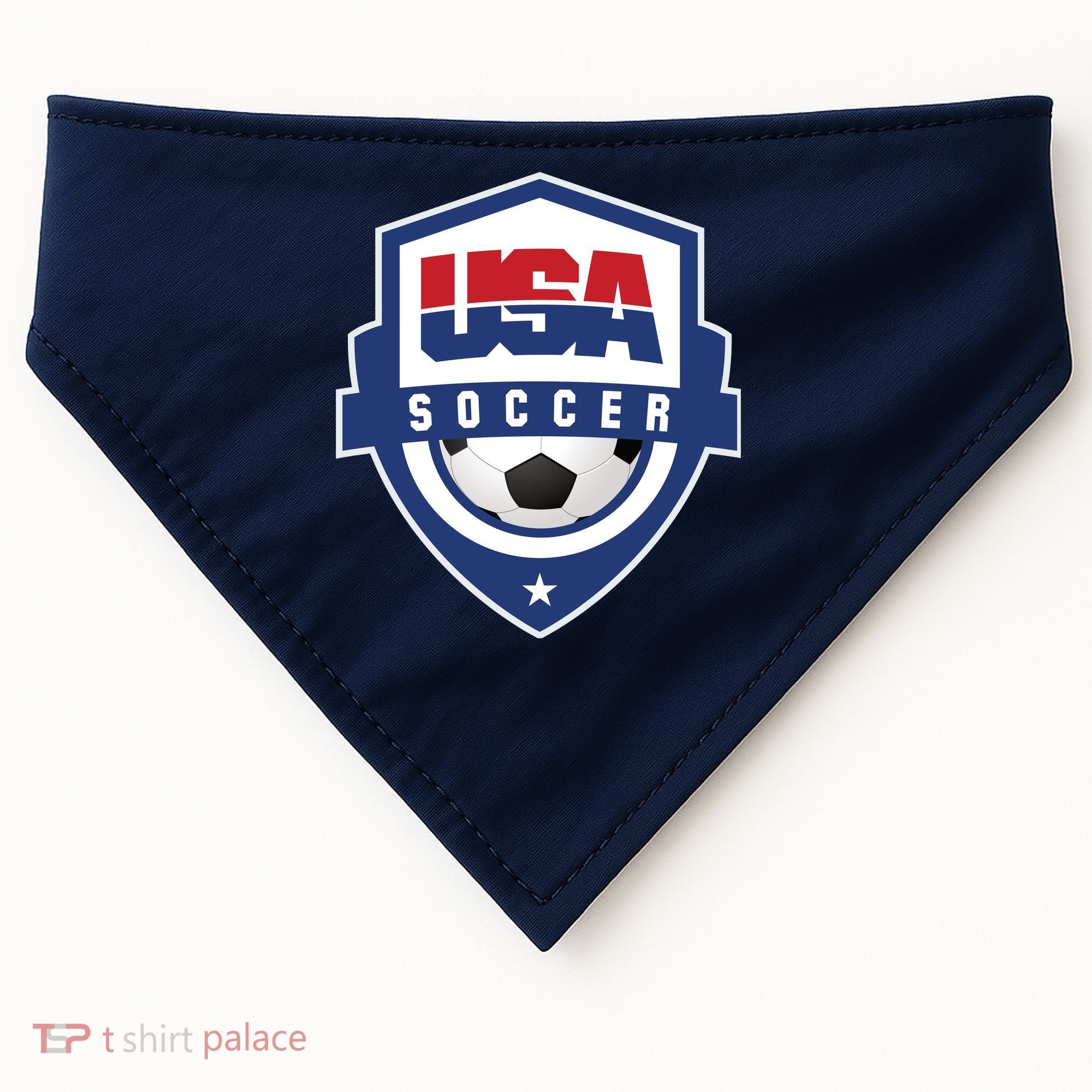 US Soccer Team USA USA-Made Doggie Bandana