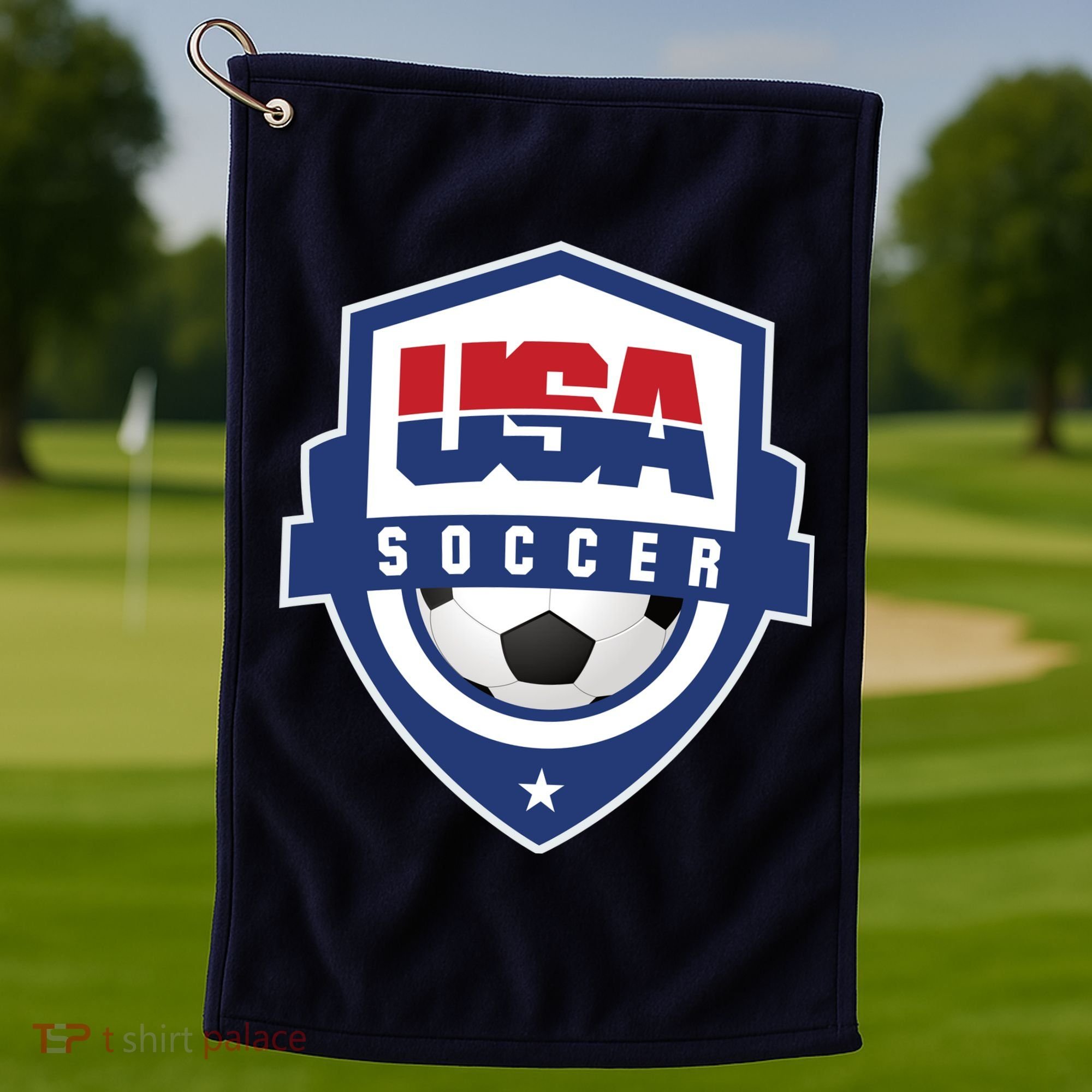 US Soccer Team USA Golf Towel