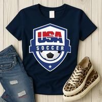 US Soccer Team USA Women's T-Shirt thumb 3