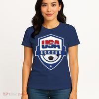 US Soccer Team USA Women's T-Shirt thumb 4