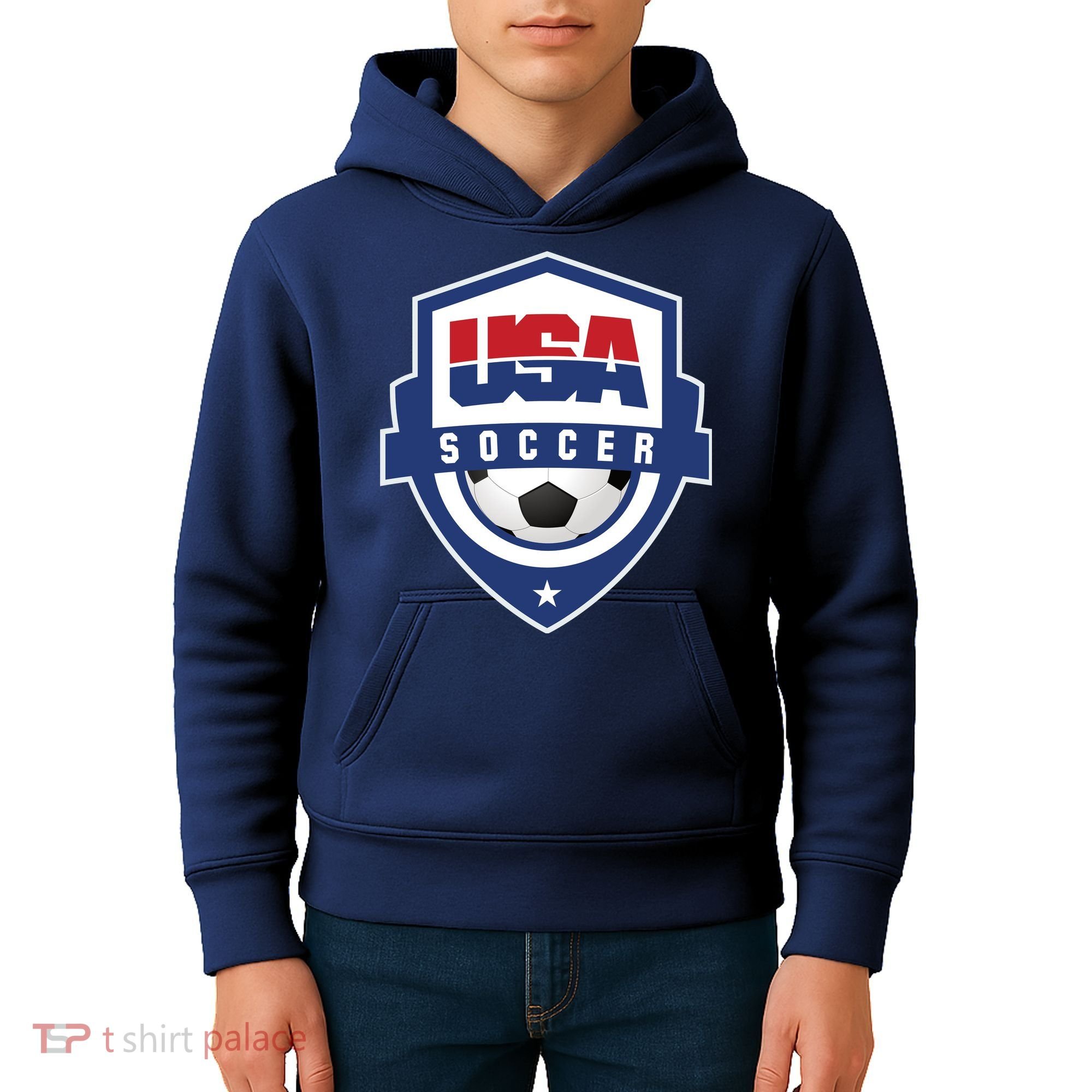 US Soccer Team USA Kids Hoodie