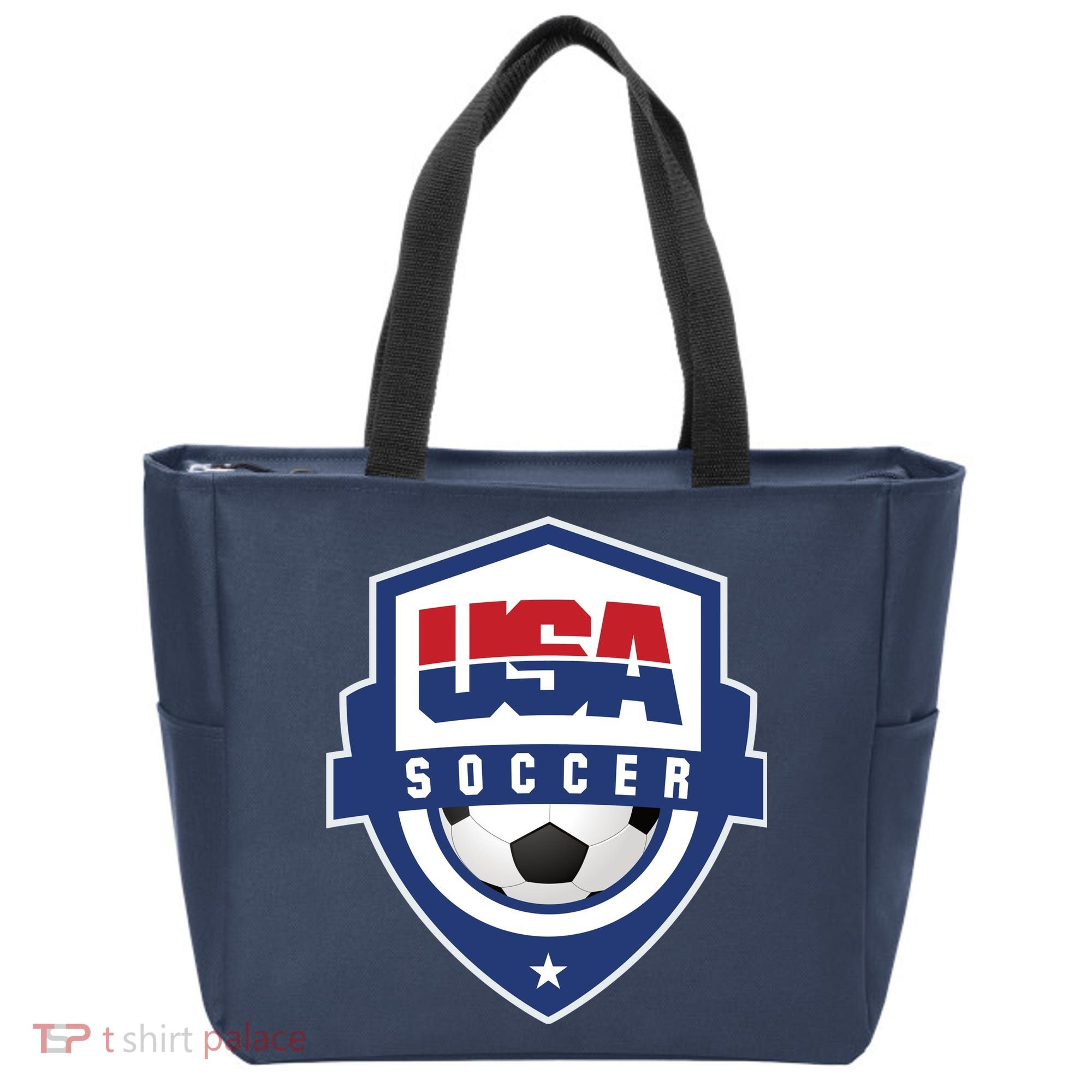 US Soccer Team USA Tote Bag
