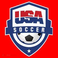 US Soccer Team USA Santa Hat thumb 1