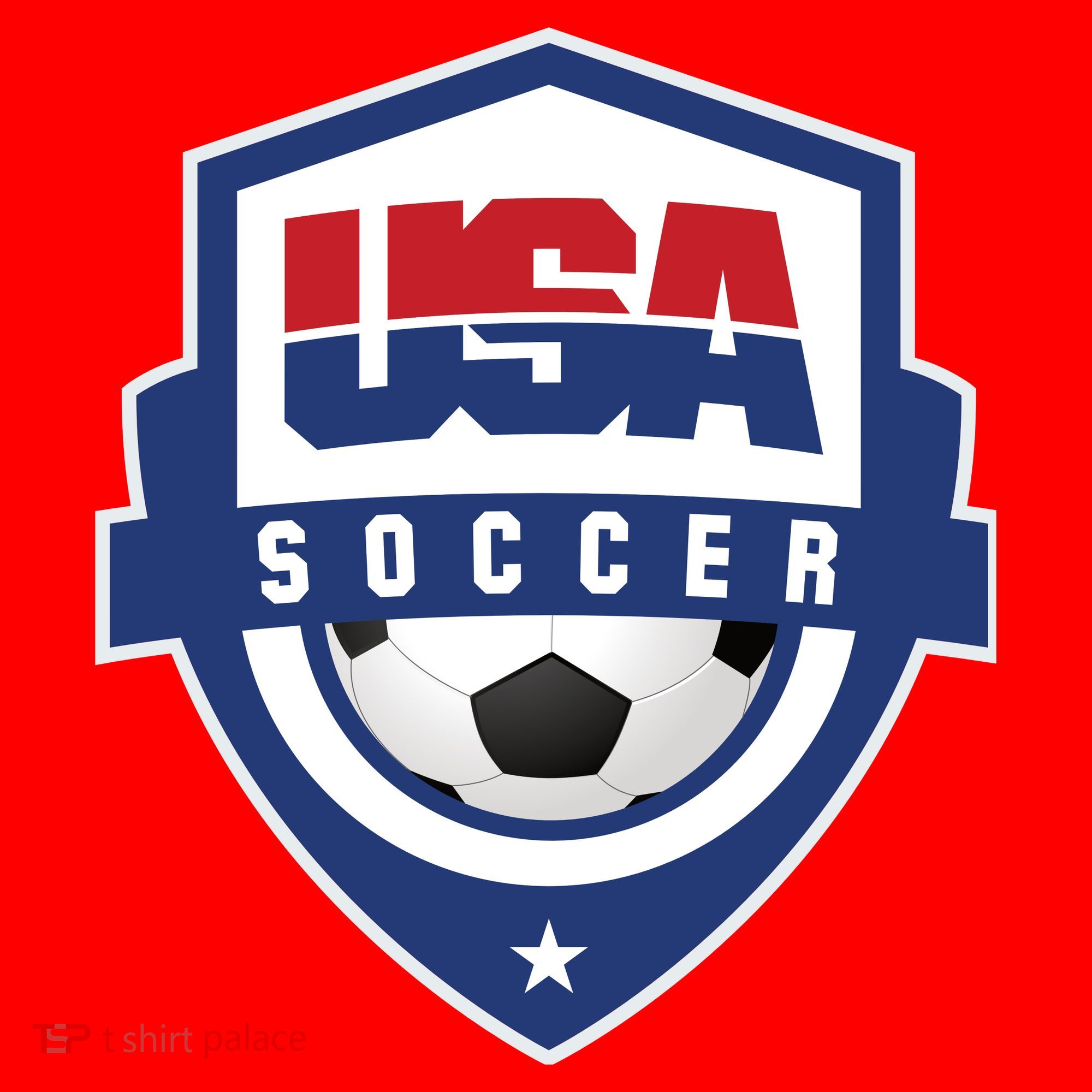 US Soccer Team USA Santa Hat