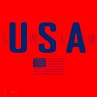 Usa Swim  Usa Summer Swimming 2024 Games Santa Hat thumb 1