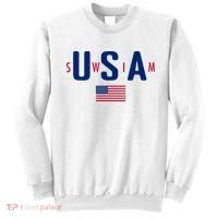 Usa Swim  Usa Summer Swimming 2024 Games Sweatshirt thumb 0