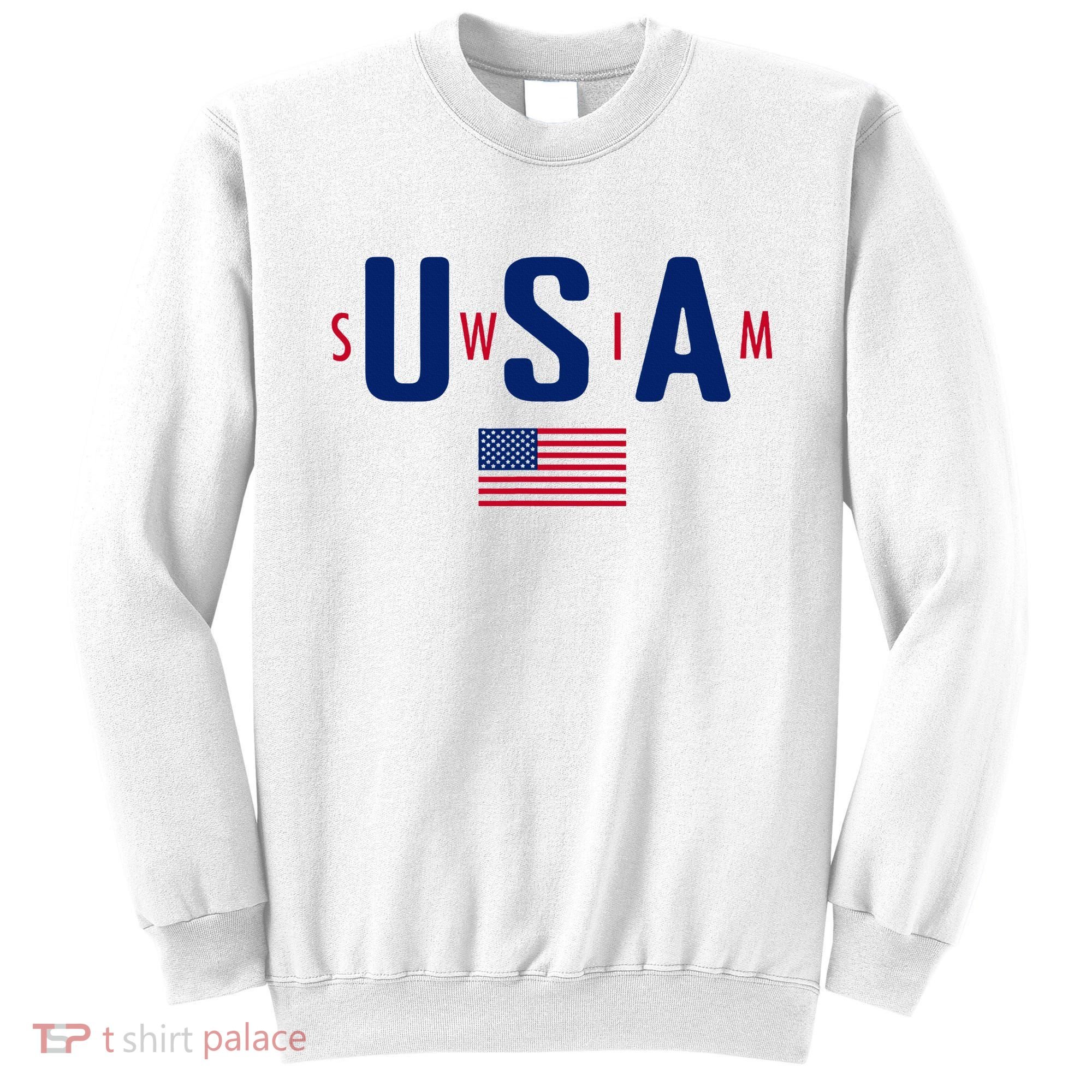 Usa Swim  Usa Summer Swimming 2024 Games Sweatshirt