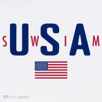 Usa Swim  Usa Summer Swimming 2024 Games T-Shirt thumb 7