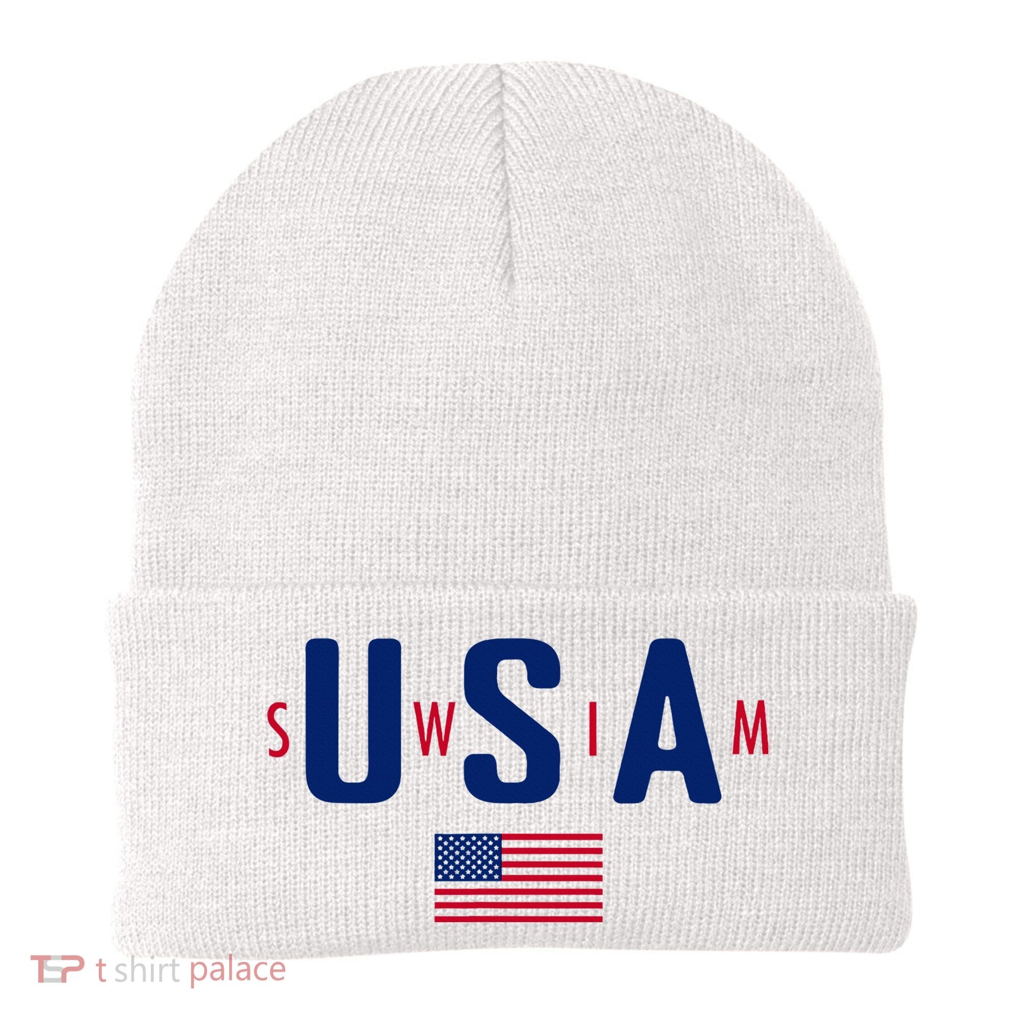 Usa Swim  Usa Summer Swimming 2024 Games Beanie