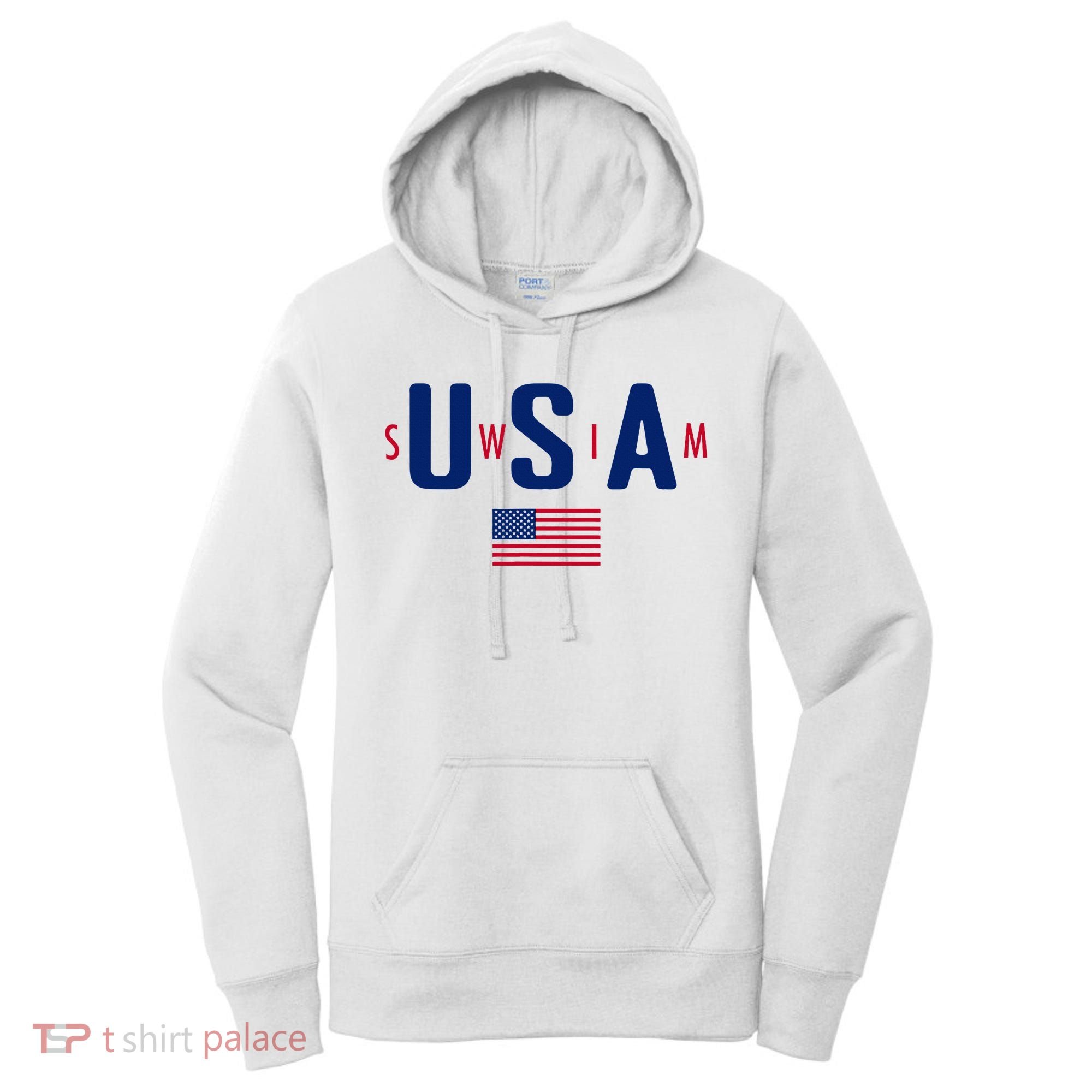 Usa Swim  Usa Summer Swimming 2024 Games Women's Hoodie