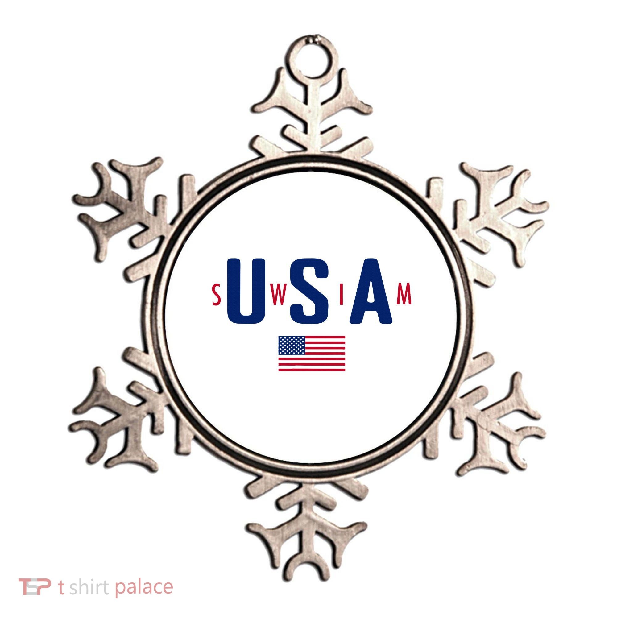 Usa Swim  Usa Summer Swimming 2024 Games Ornament