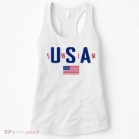 Usa Swim  Usa Summer Swimming 2024 Games Women's Tank Top thumb 0
