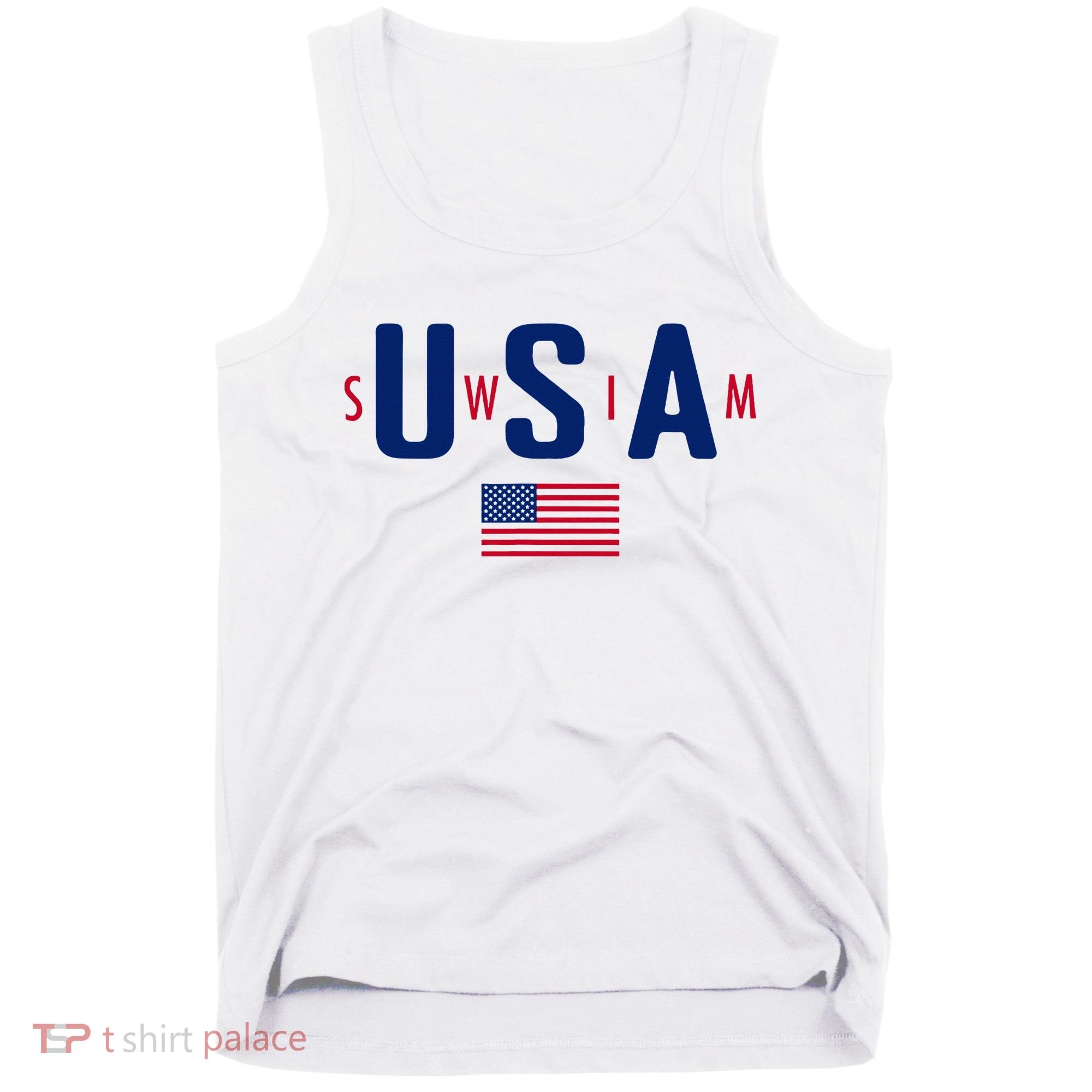Usa Swim  Usa Summer Swimming 2024 Games Tank Top