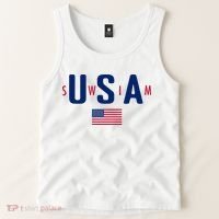 Usa Swim  Usa Summer Swimming 2024 Games Tank Top thumb 2