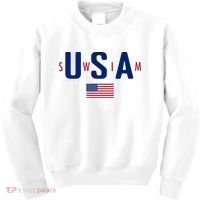 Usa Swim  Usa Summer Swimming 2024 Games Kids Sweatshirt thumb 0