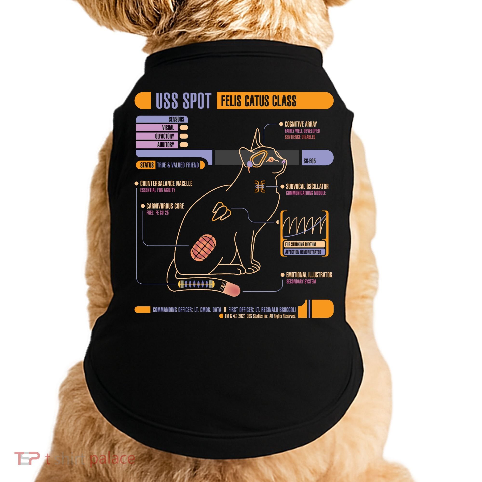 Uss Spot Doggie Tank