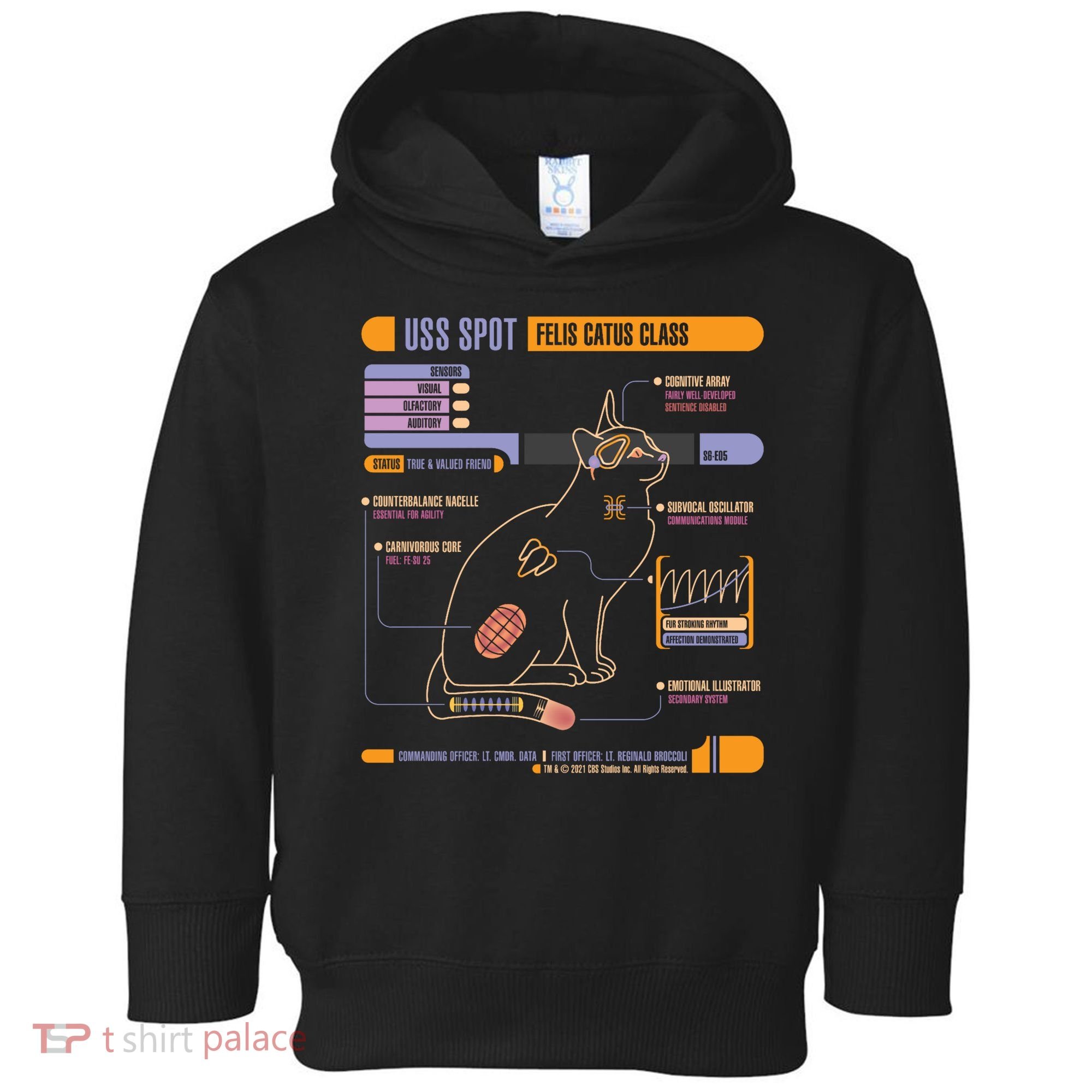 Uss Spot Toddler Hoodie