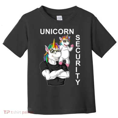 Unicorn Security Toddler T-Shirt