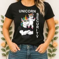 Unicorn Security Women's T-Shirt thumb 2