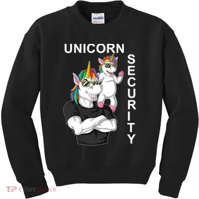Unicorn Security Kids Sweatshirt