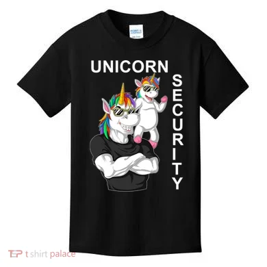 Unicorn Security Kids T-Shirt