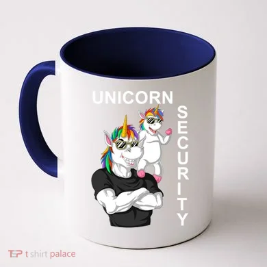 Unicorn Security Coffee Mug