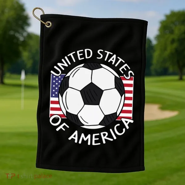 USA Soccer Golf Towel