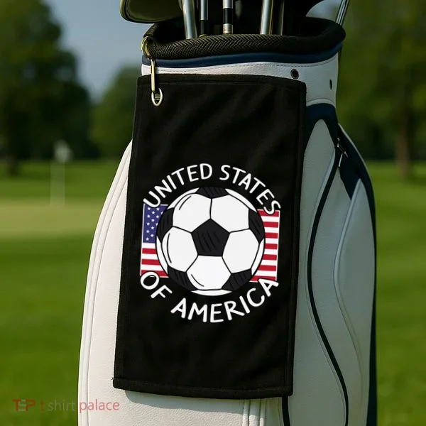 USA Soccer Golf Towel