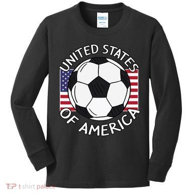 USA Soccer Kids Long Sleeve Shirt