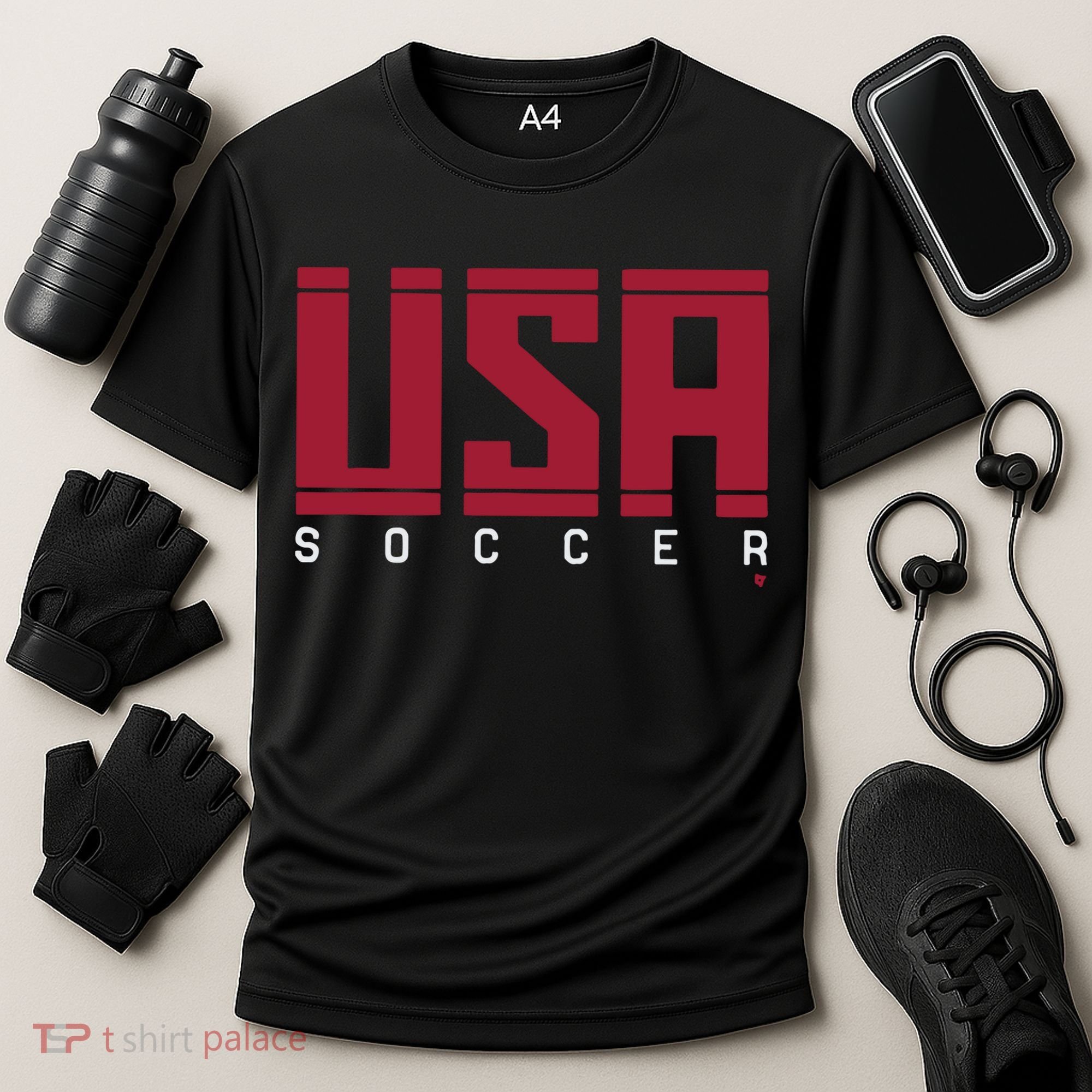 Usa Soccer Cooling Performance Crew T-Shirt