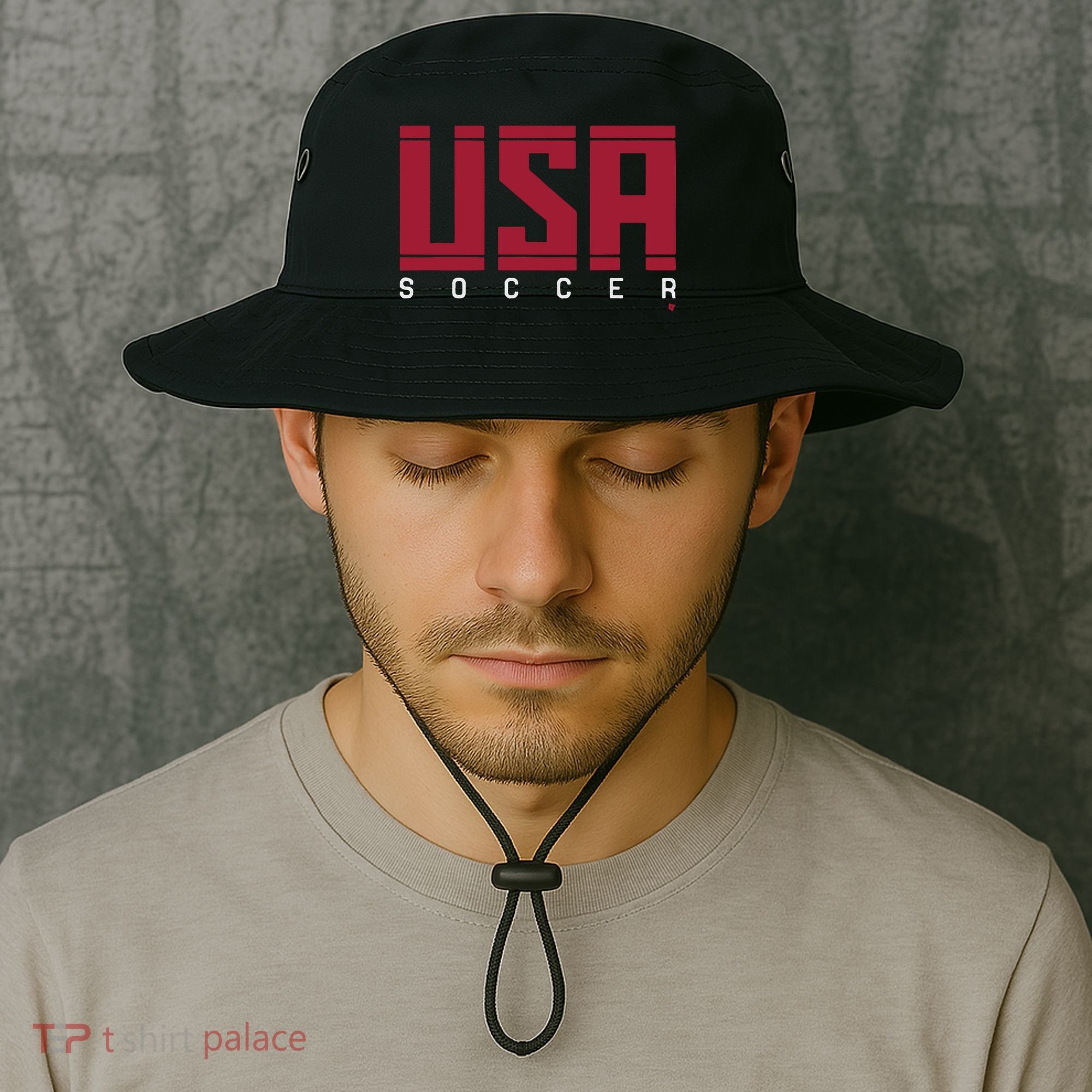 Usa Soccer Bucket Hat