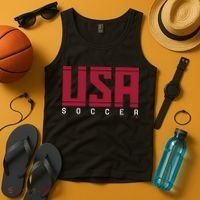 Usa Soccer Tank Top thumb 4