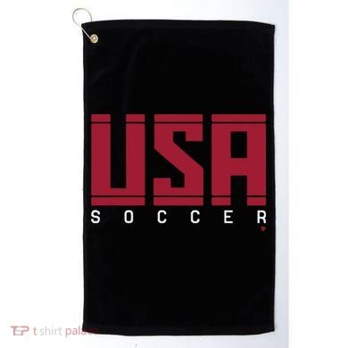 Usa Soccer Golf Towel