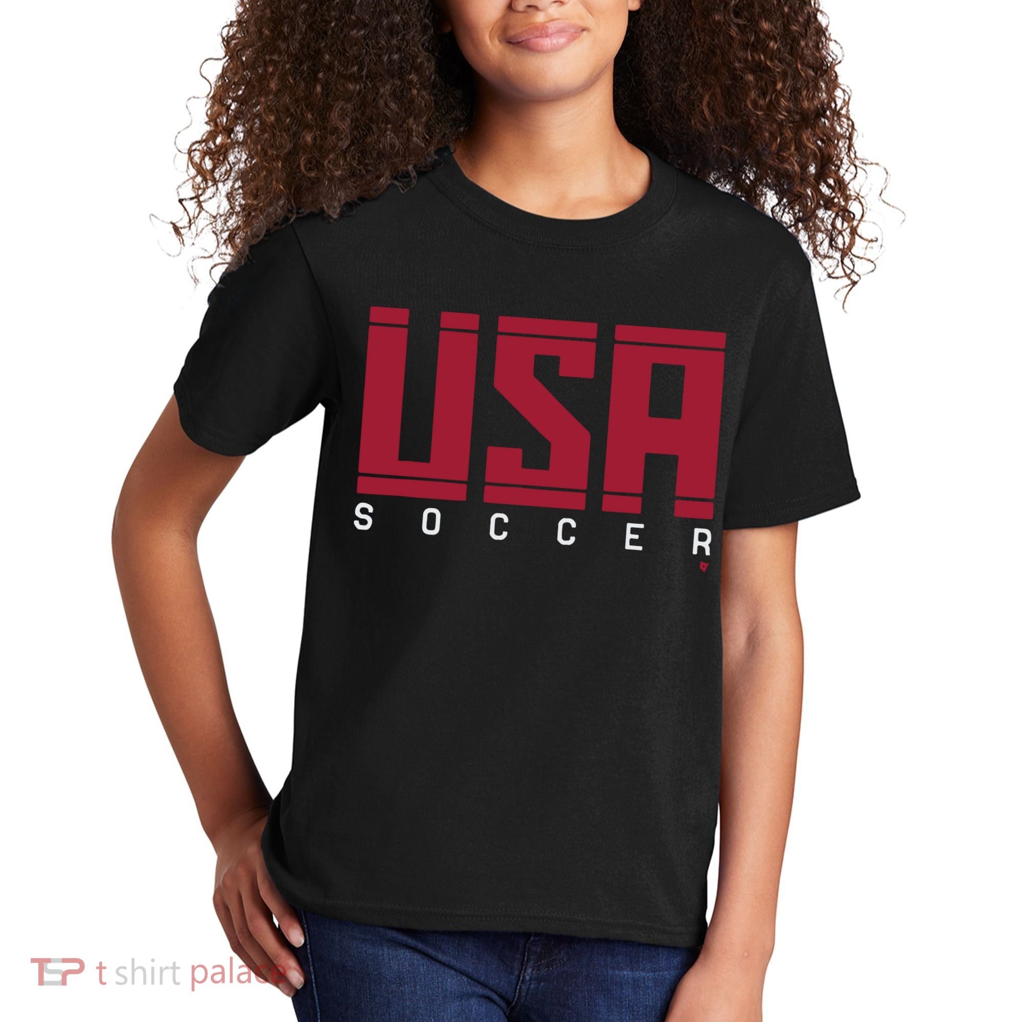 Usa Soccer Kids T-Shirt