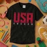 Usa Soccer Kids T-Shirt thumb 3