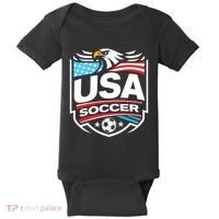 Usa Soccer Baby Bodysuit thumb 0