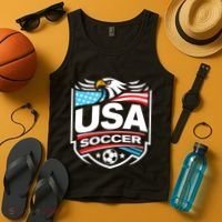 Usa Soccer Tank Top thumb 4