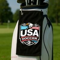 Usa Soccer Golf Towel thumb 2