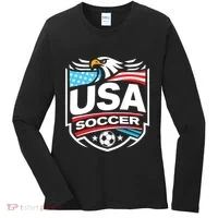 Usa Soccer Women's Long Sleeve Shirt thumb 0