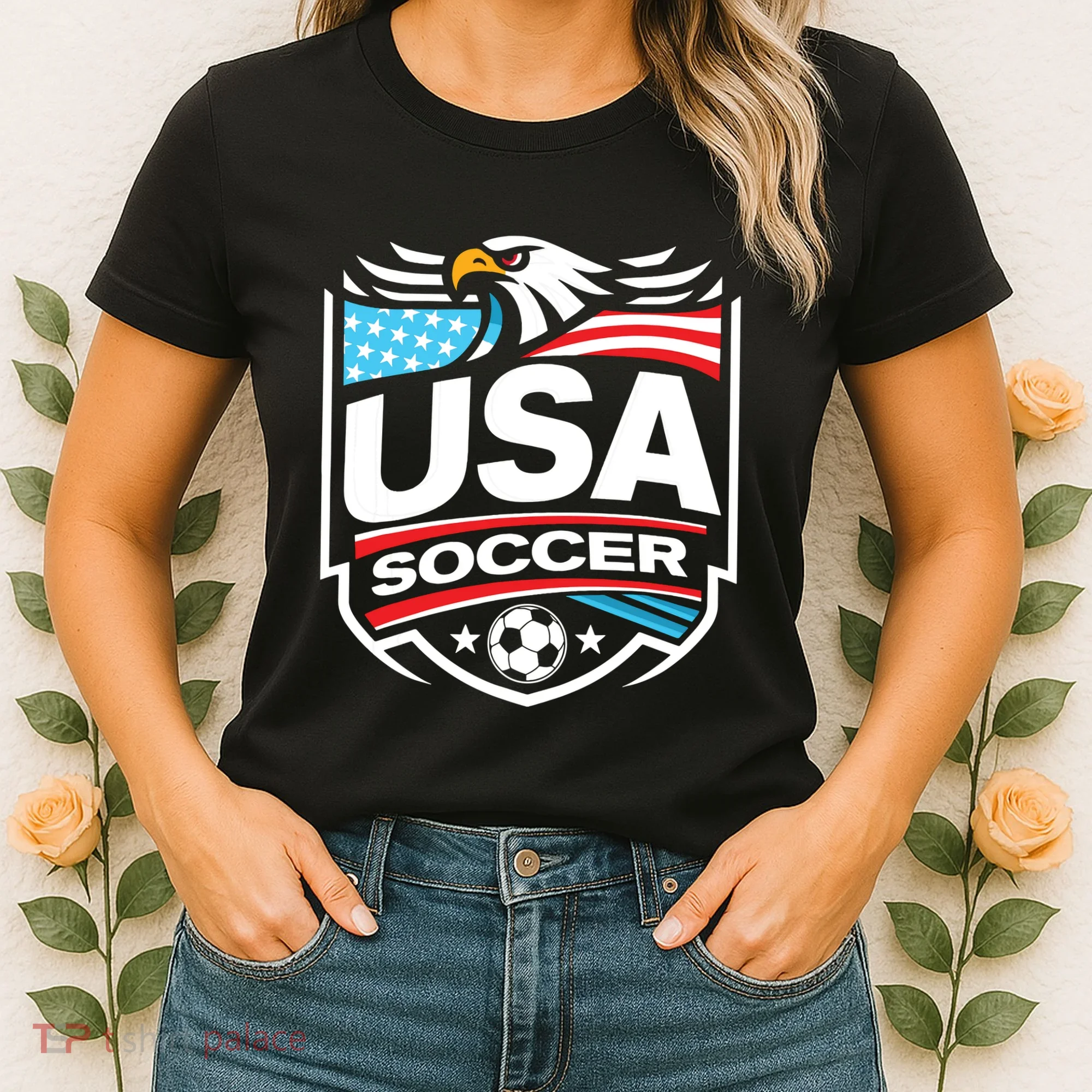Usa Soccer Women's T-Shirt