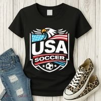 Usa Soccer Women's T-Shirt thumb 3