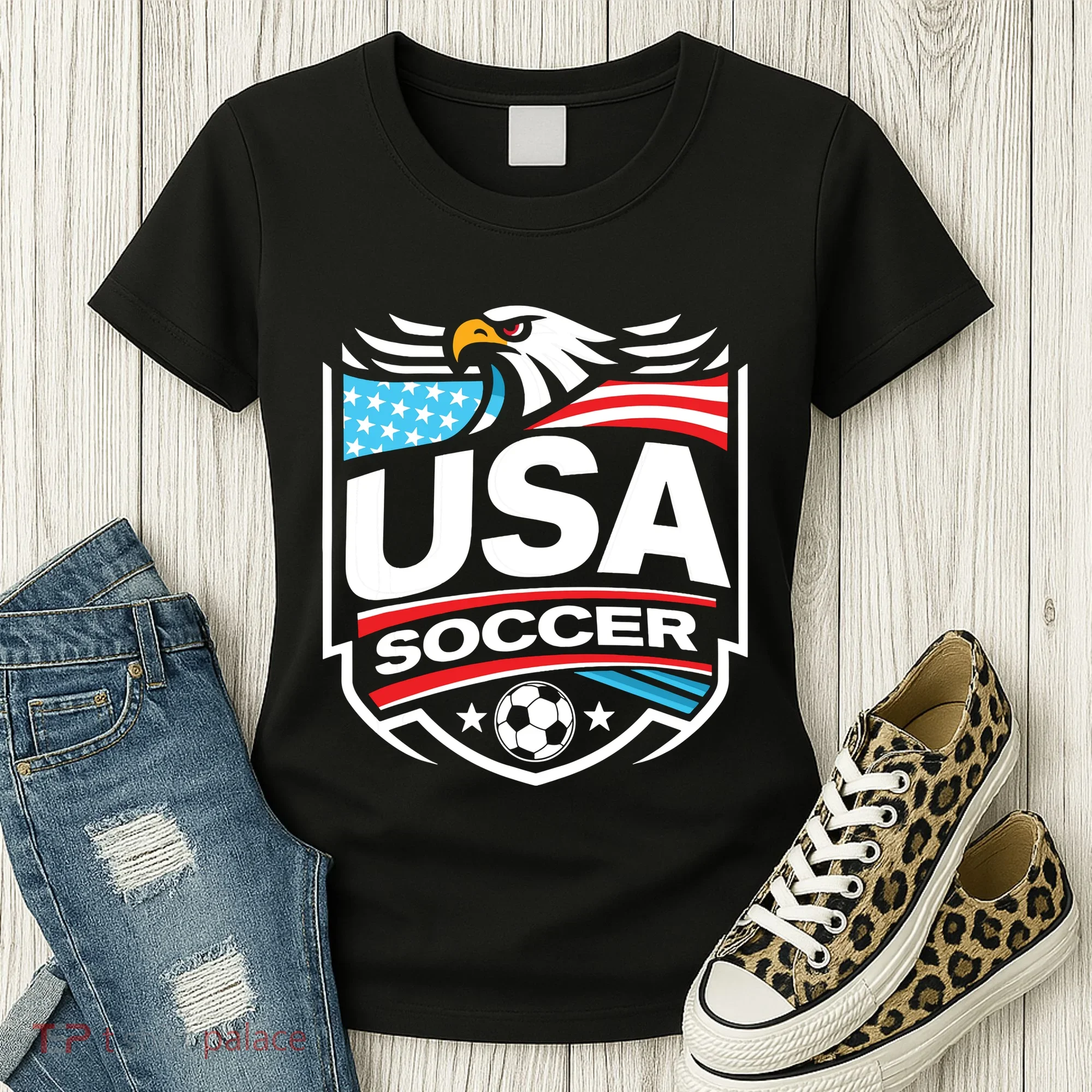 Usa Soccer Women's T-Shirt