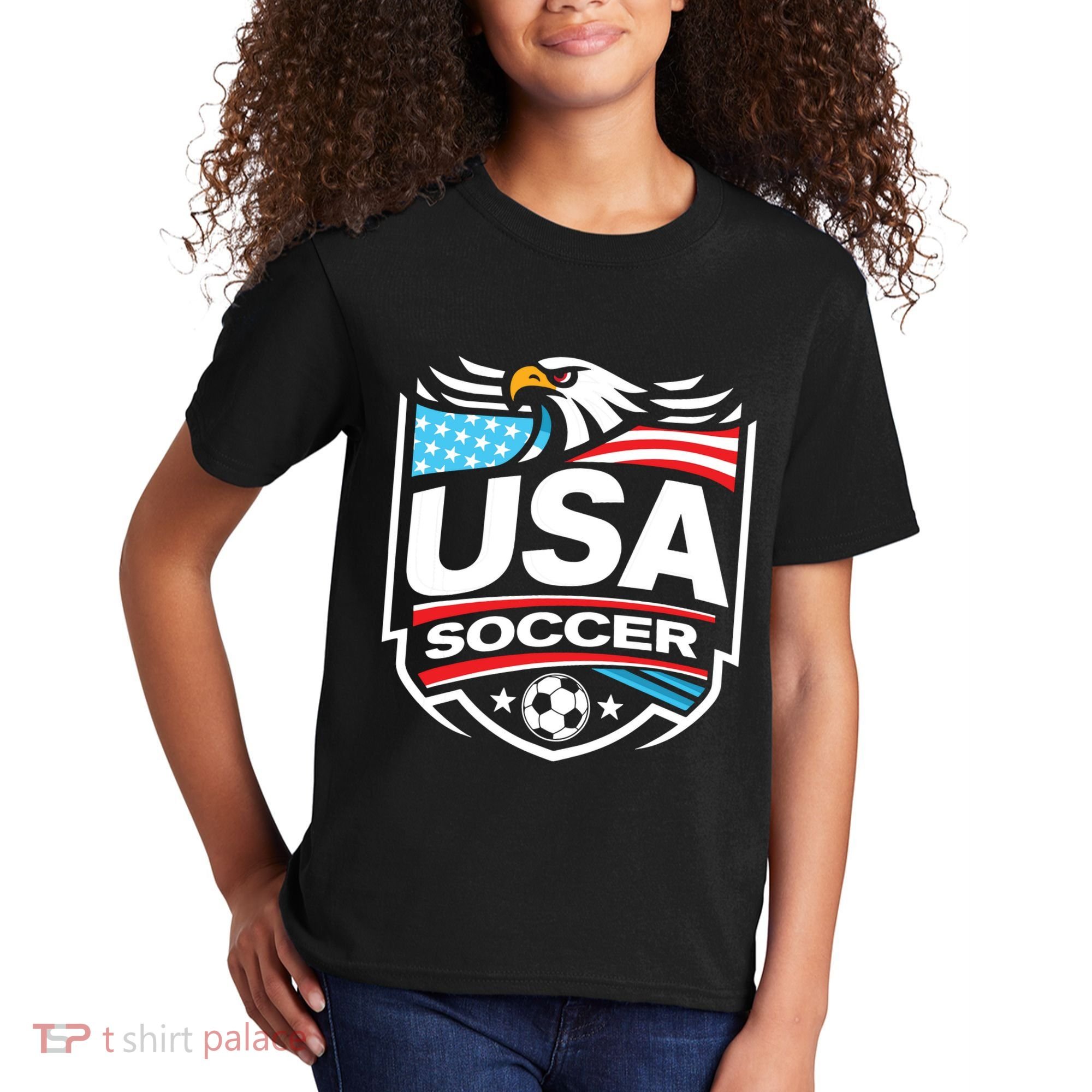Usa Soccer Kids T-Shirt