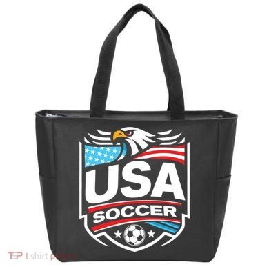 Usa Soccer Tote Bag