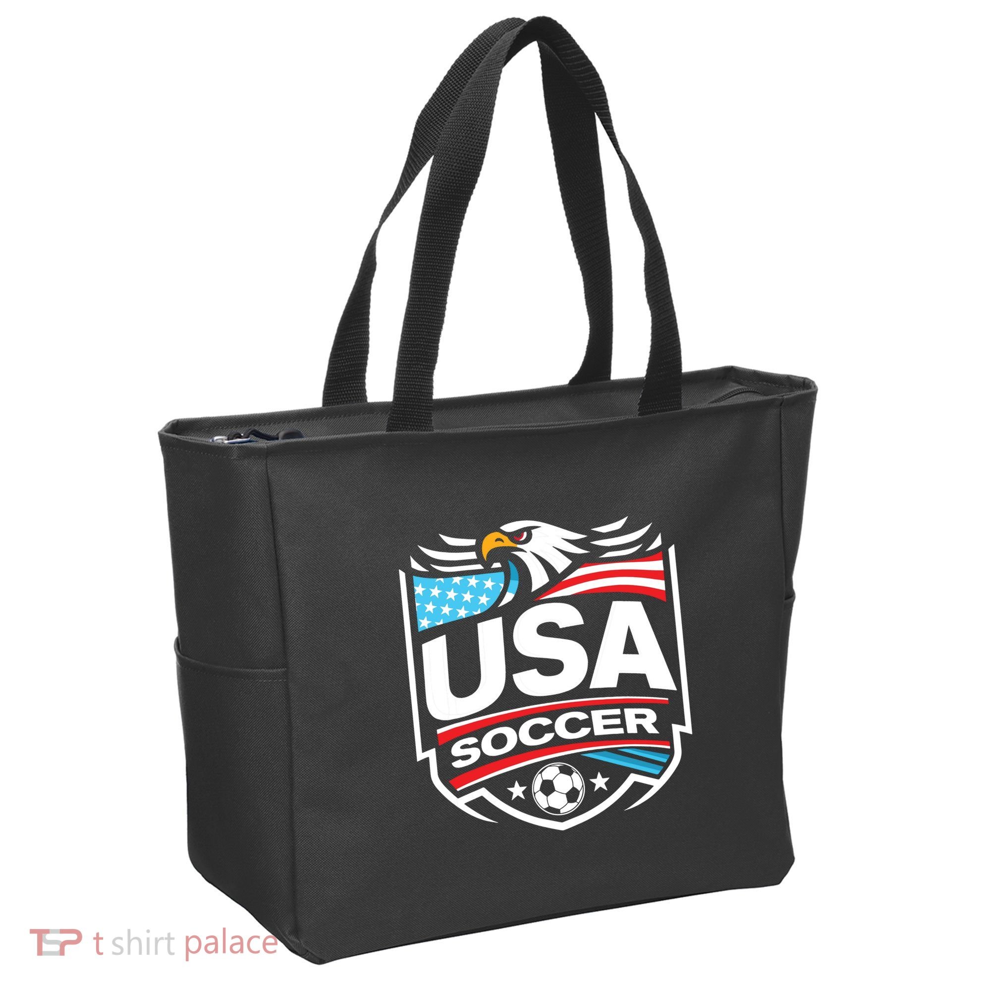 Usa Soccer Tote Bag