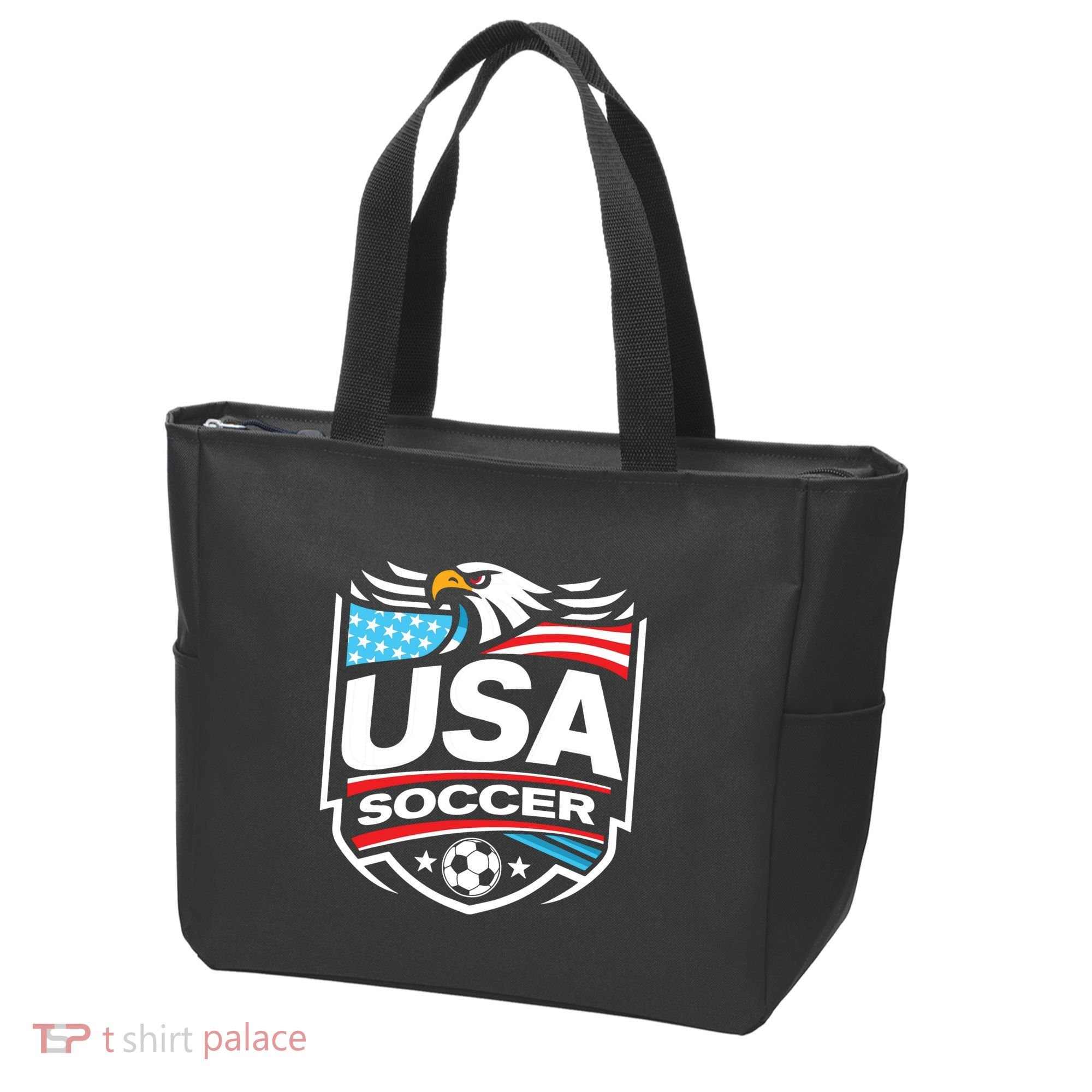 Usa Soccer Tote Bag