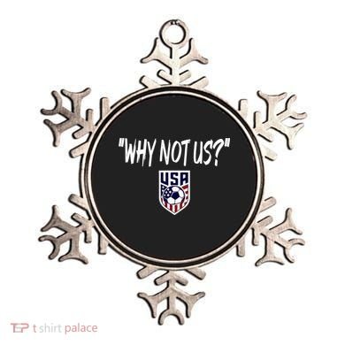 U.S. Soccer USA Why Not Us Ornament