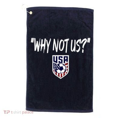 U.S. Soccer USA Why Not Us Golf Towel
