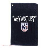 U.S. Soccer USA Why Not Us Golf Towel thumb 0