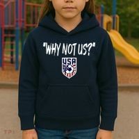 U.S. Soccer USA Why Not Us Kids Hoodie thumb 3